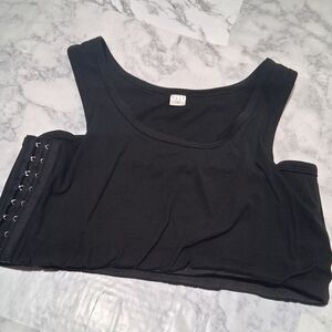 🌰Chic Black Bra Support